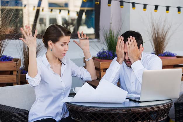 Image illustrant un couple qui n'arrive pas à s'organiser pour leur mariage