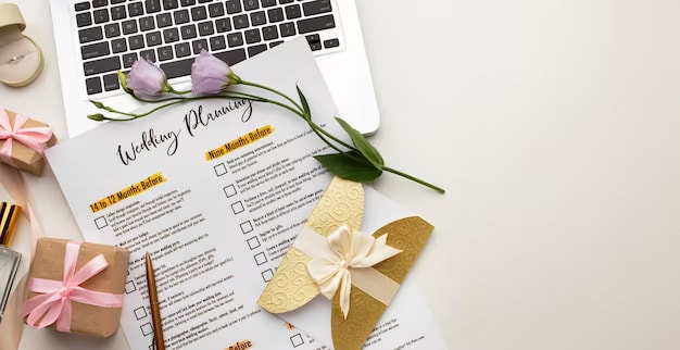 Image illustrant des feuilles de wedding planners