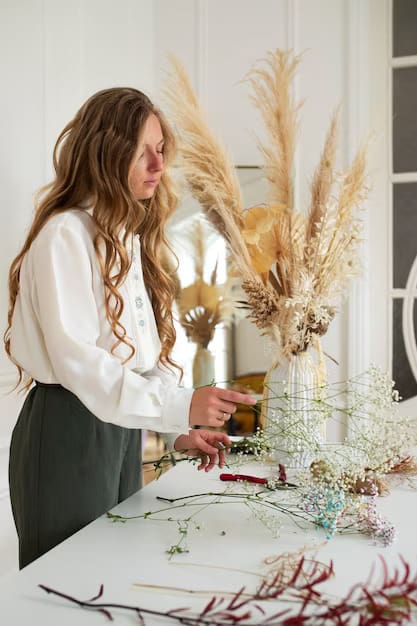 Image qui représente une idée de decoration pour mariage boheme