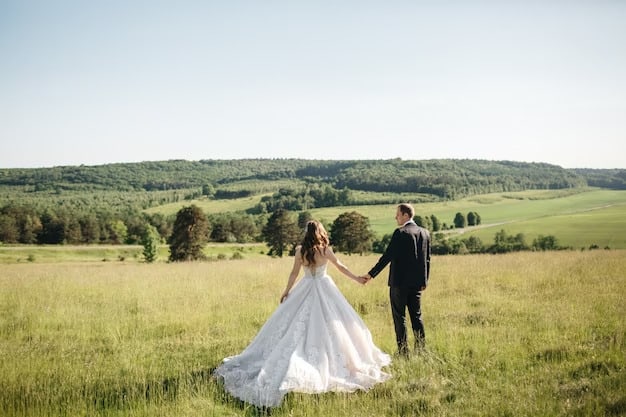 Image illustrant un mariage à la campagne